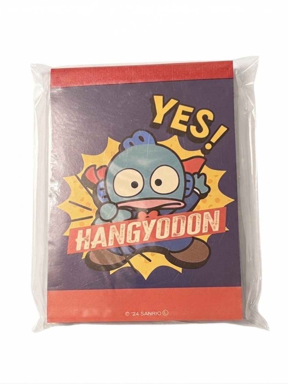 Sanrio Superhero Hangyodon "YES!" Memo Pad